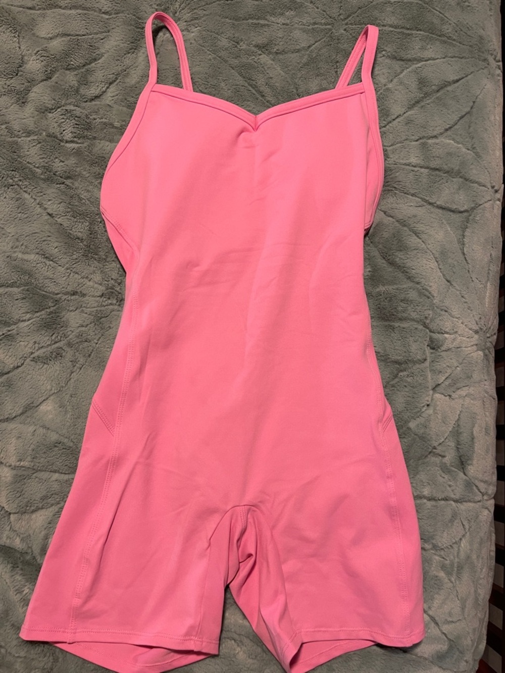 Pink Strappy Body Suit